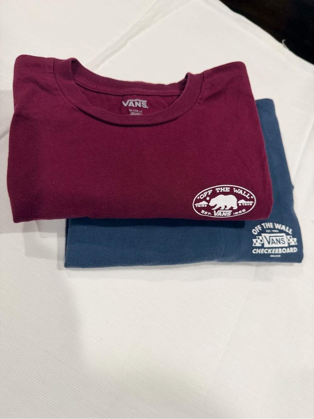 Vans “Off The Wall” Boys Graphic Tee Shirts….(2)